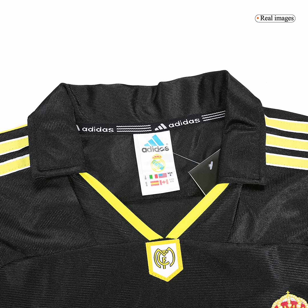 Maillot de foot extérieur rétro Real Madrid 1999/00 pour homme