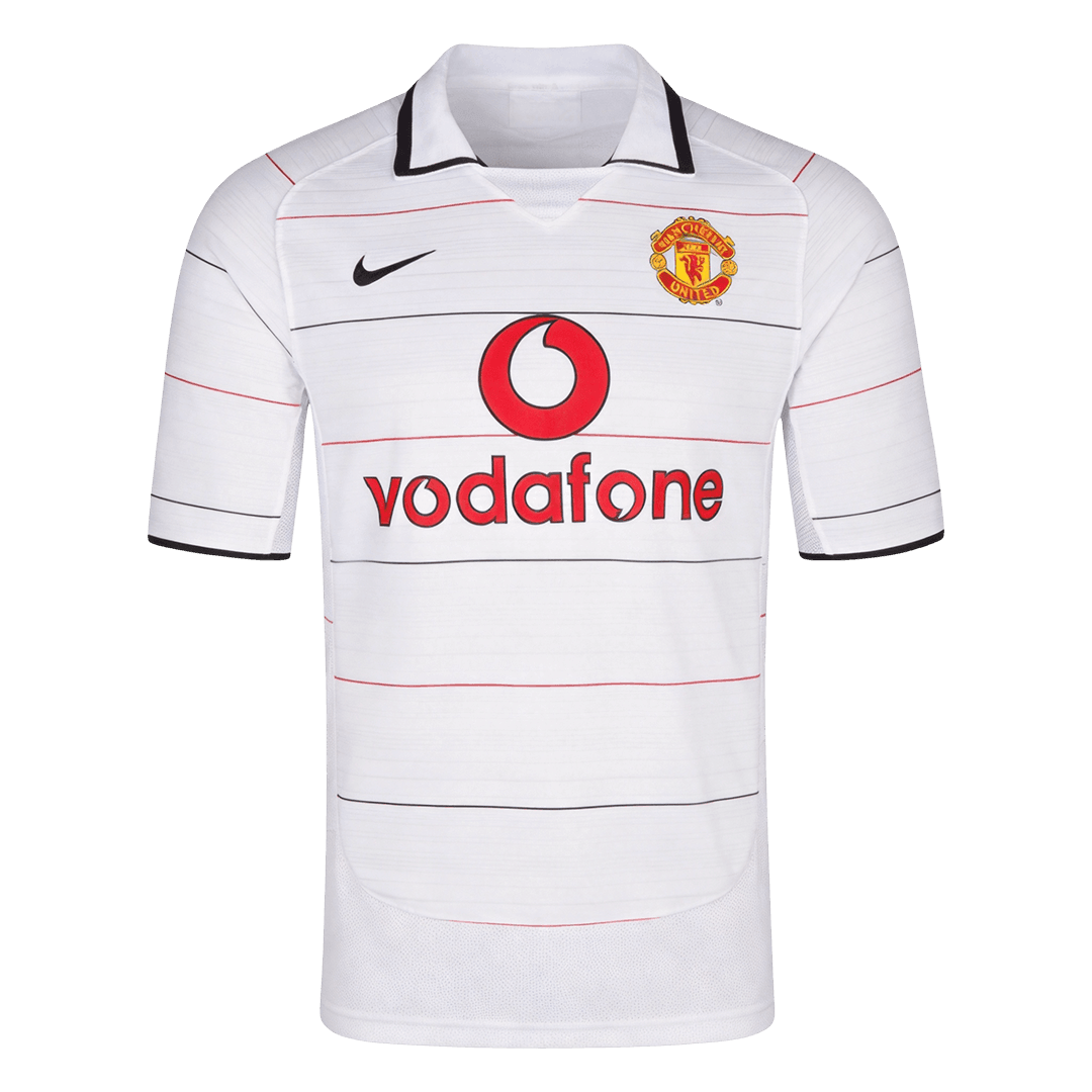 Maillot de foot vintage Manchester United extérieur 2004/06 pour homme