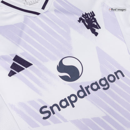 Maillot de foot extérieur Manchester United Femme 2025/26