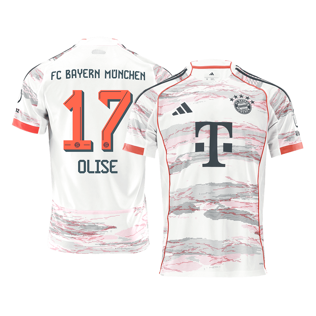 Maillot de foot extérieur OLISÉ #17 Homme Bayern Munich 2025/26