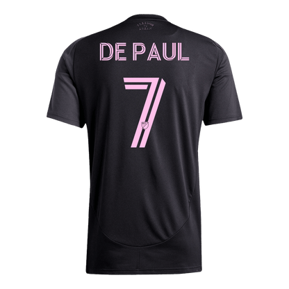 Maillot de football extérieur De Paul #7 Inter Miami CF 2025 pour homme