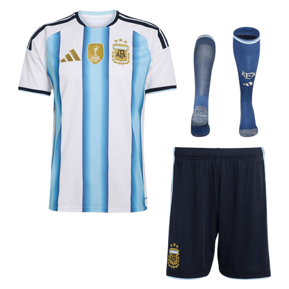 Maillot Domicile Homme Équipe d'Argentine Coupe du Monde 2026 Kit Complet [PREMIUM]