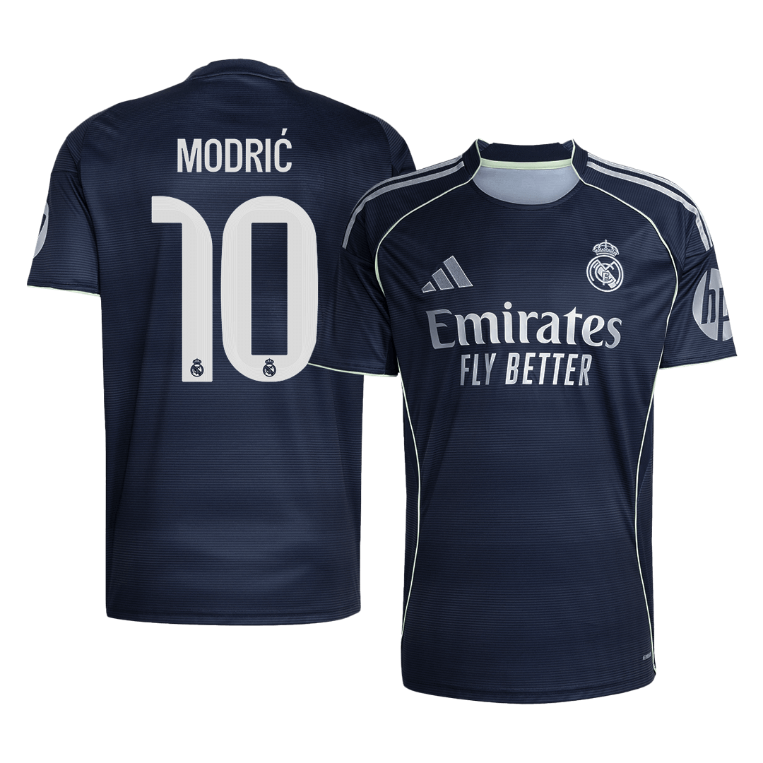 Maillot de foot extérieur Real Madrid 2025/26 Homme MODRIĆ #10 [PREMIUM]