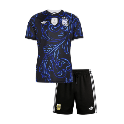 Kit Maillot de Foot Extérieur Coupe du Monde 2026 Argentine Enfant