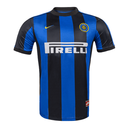 Maillot de football rétro domicile homme Inter Milan 1999/00