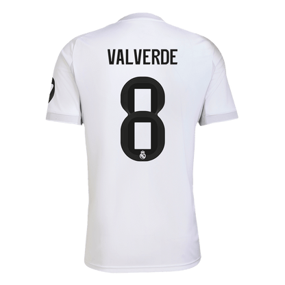 MAILLOT DE FOOT DOMICILE HOMME REAL MADRID 2025/26 VALVERDE #8 [PREMIUM]