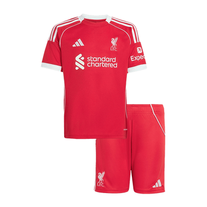 Maillot de foot domicile enfant Liverpool 2025/26