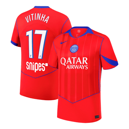 Maillot de Football VITINHA #17 Troisième Extérieur PSG Homme 2025/26