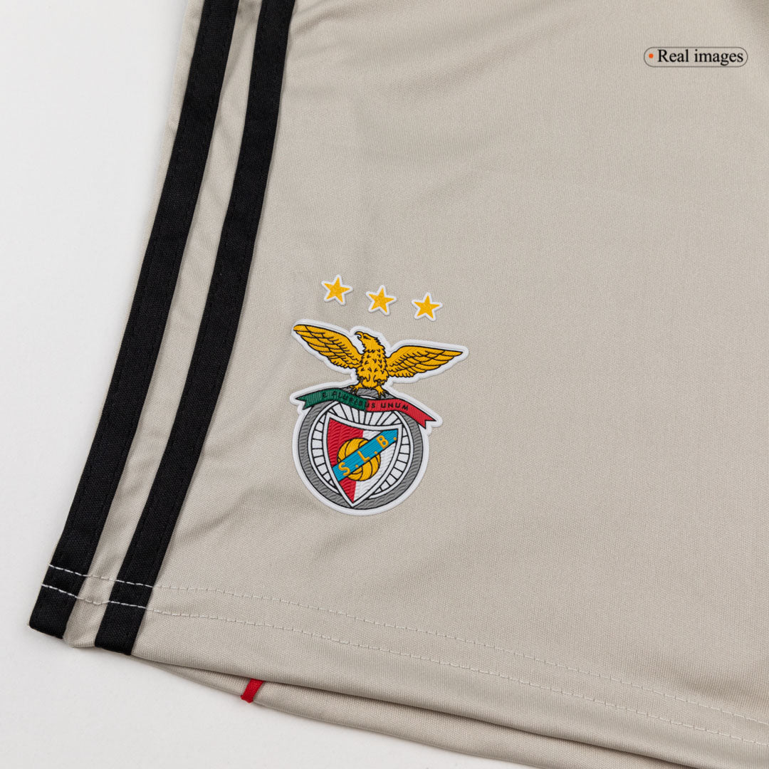 Kit maillot de foot extérieur enfant Benfica 2025/26