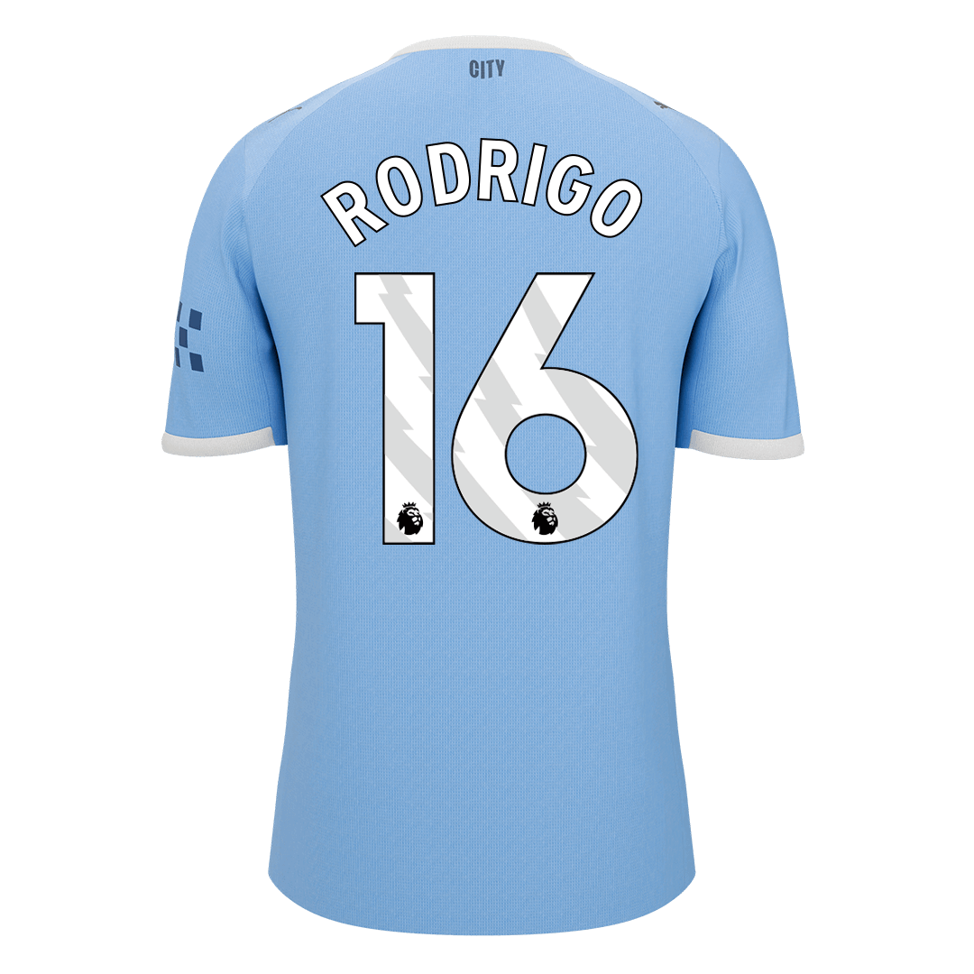 Maillot de foot domicile RODRIGO #16 Manchester City 2025/26 homme [PREMIUM]
