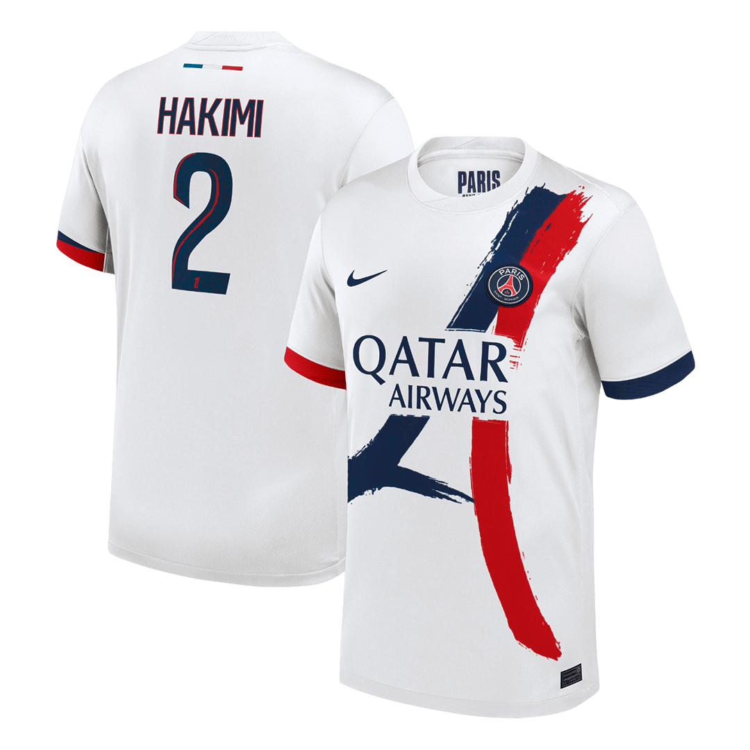 Maillot de foot HAKIMI #2 PSG extérieur 2025/26 pour homme
