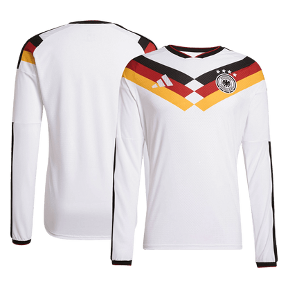 Maillot de football domicile à manches longues Allemagne Coupe du Monde 2026 pour homme