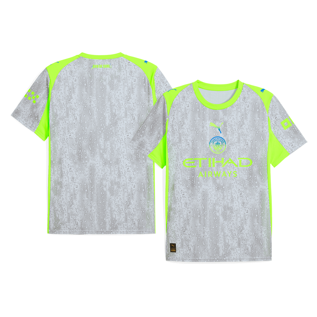 Kit complet de football extérieur third Manchester City 2025/26 pour homme