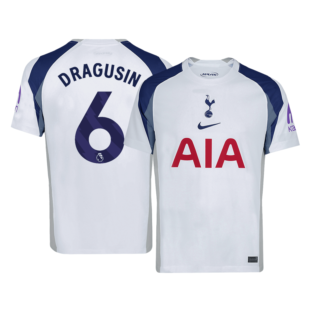 Maillot de foot domicile Tottenham Hotspur 2025/26 pour homme DRAGUSIN #6