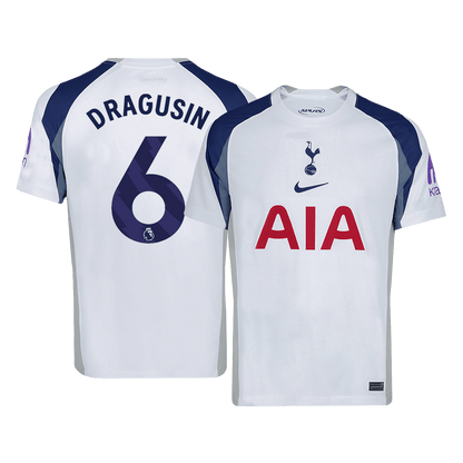 Maillot de foot domicile Tottenham Hotspur 2025/26 pour homme DRAGUSIN #6