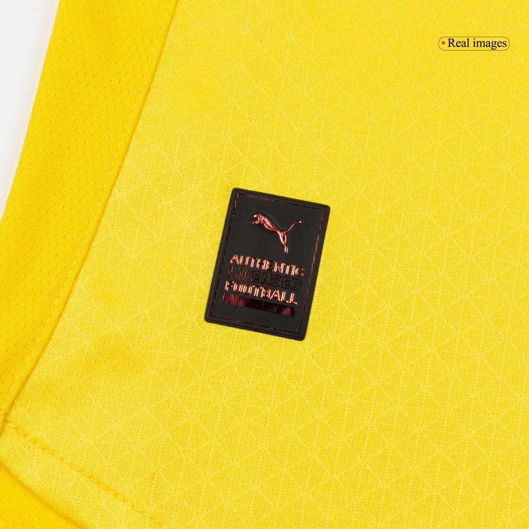 Maillot de foot domicile Borussia Dortmund 2025/26 pour homme - Version joueur - Coupe ajustée