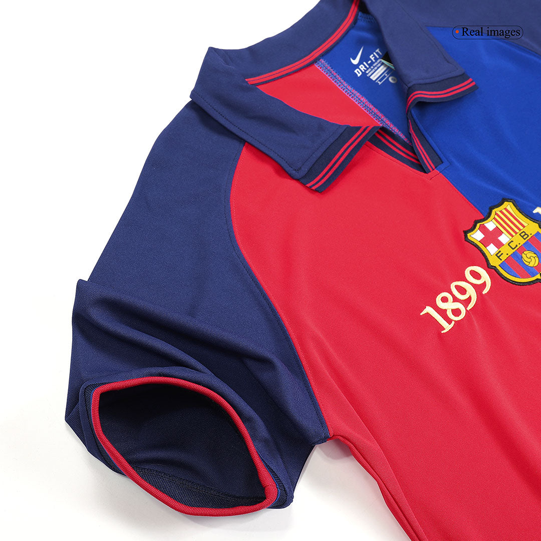 Maillot de foot domicile rétro FC Barcelone 1999/00 Homme GUARDIOLA #4