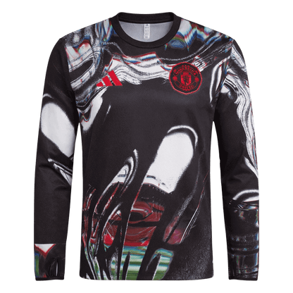 Maillot de football à manches longues Manchester United 2025/26 pour homme