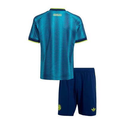 Ensemble maillot de foot extérieur Colombie Coupe du Monde 2026 pour enfant