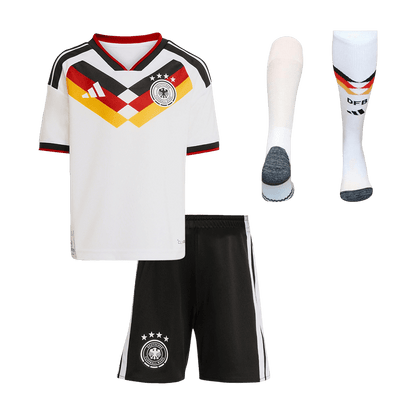 Ensemble maillot de foot domicile Allemagne Coupe du Monde 2026 pour enfant