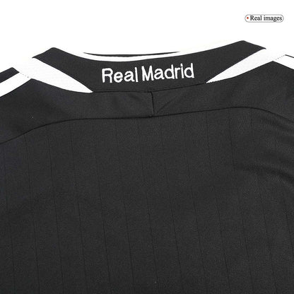 Maillot de football rétro SERGIO RAMOS #4 Real Madrid 2006/07 extérieur manches longues homme