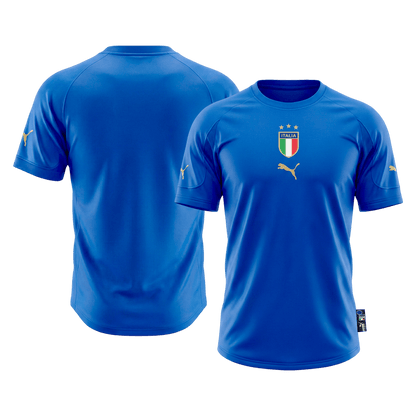 Maillot de foot domicile rétro Italie 2004 pour homme