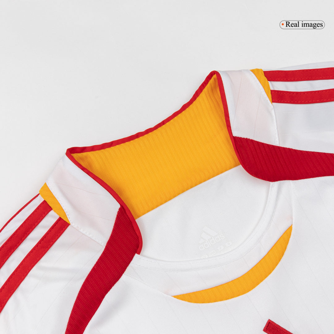Maillot de football rétro Espagne extérieur 2006 pour homme