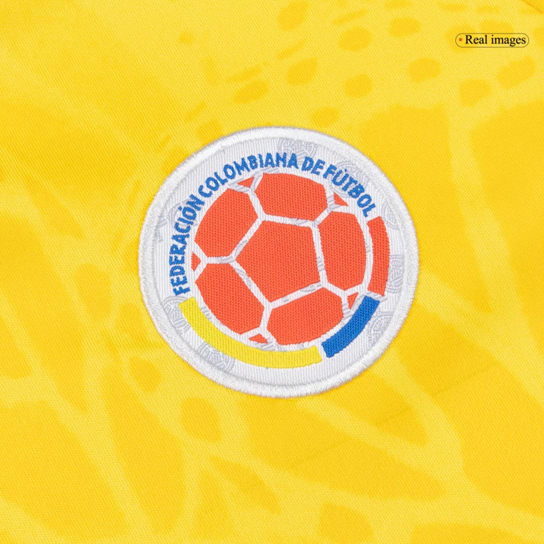 Maillot et short de football domicile Colombie Coupe du Monde 2026 pour enfant