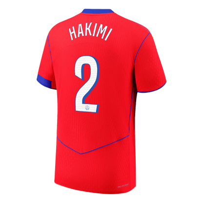 Maillot de Foot HAKIMI #2 Homme PSG 2025/26 Troisième Maillot Extérieur Version Joueur - Coupe Ajustée