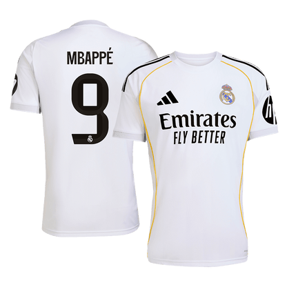 MBAPPÉ #9 Maillot Domicile Homme Real Madrid 2025/26 [PREMIUM]