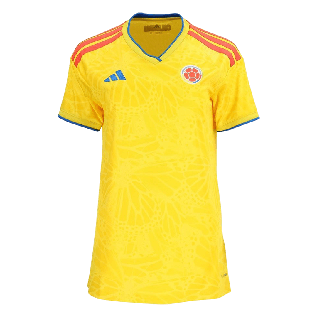 Maillot de football domicile Coupe du Monde 2026 Colombie Femme