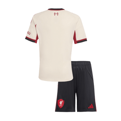 Ensemble Maillot Extérieur de Football Liverpool 2025/26 Enfant