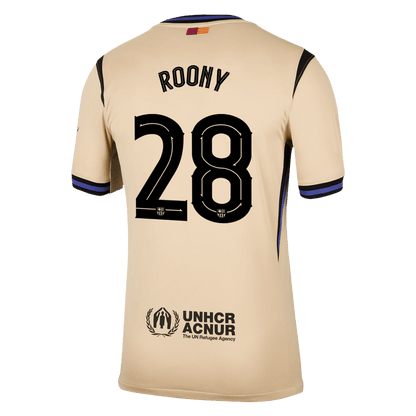Maillot de Foot Extérieur ROONY #28 Barcelone 2025/26 pour Homme