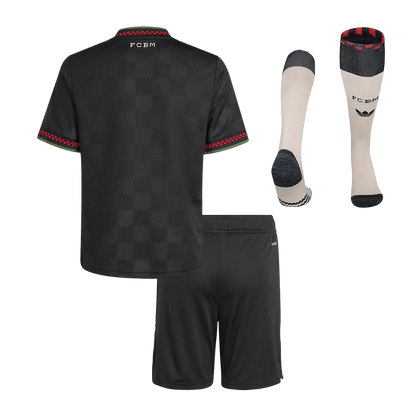 Ensemble complet de maillot de football troisième extérieur du Bayern Munich 2025/26 pour enfant