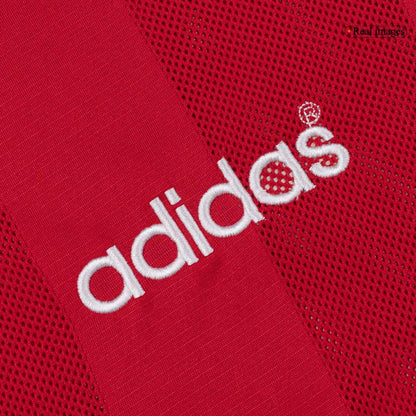 Maillot de foot domicile Liverpool rétro 1995/96 pour homme