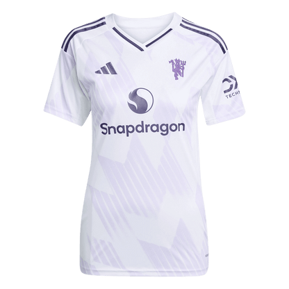 Maillot de foot extérieur Manchester United Femme 2025/26
