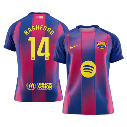 Maillot de foot domicile RASHFORD #14 Barcelone 2025/26 pour homme [PREMIUM]