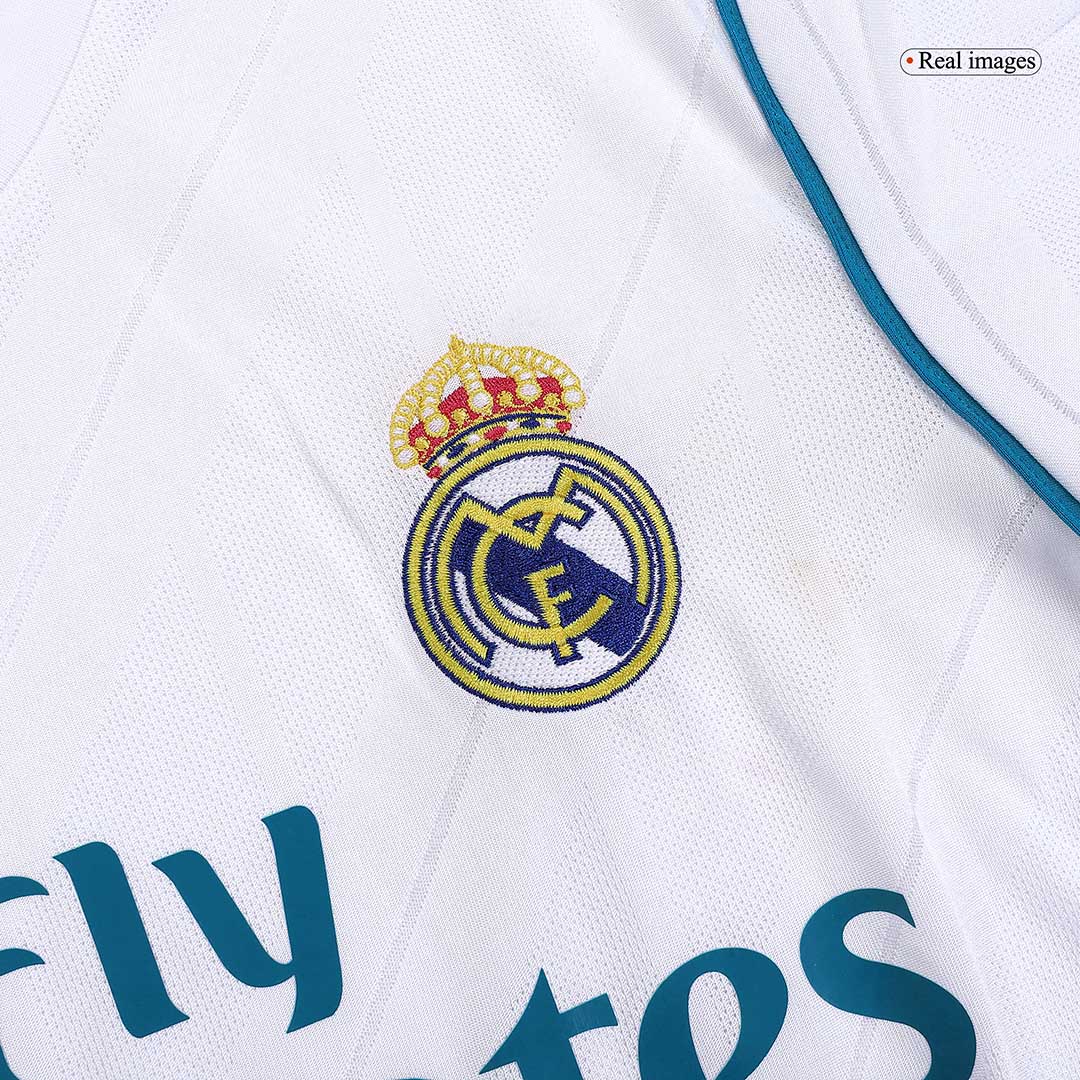 Maillot de football domicile Real Madrid 2017/18 RONALDO #7 Rétro pour homme