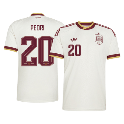 PEDRI #20 Men's Spain World Cup 2026 Away Soccer Jersey