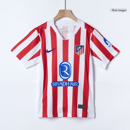 Tenue complète domicile de football Atlético Madrid 2025/26 pour enfant