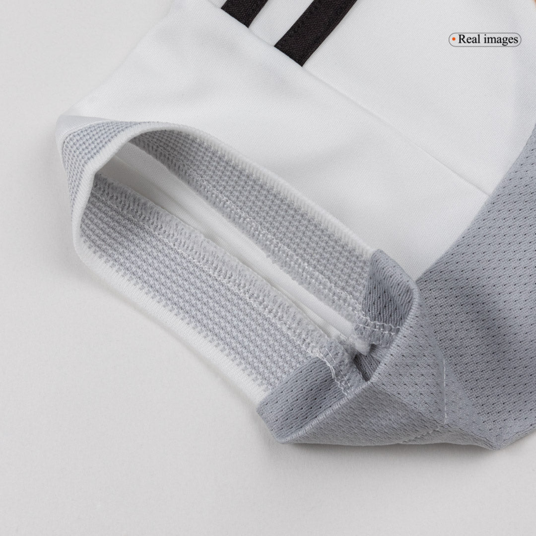 Maillot de football domicile Real Madrid 2025/26 pour enfant [PREMIUM]