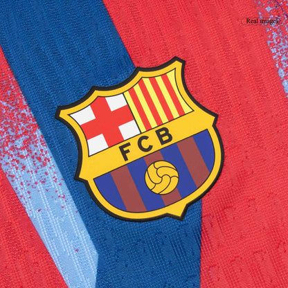Maillot de football Homme Barcelone 2025/26 Version Joueur Quatrième Extérieur - Coupe Ajustée