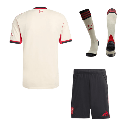 Ensemble complet Maillot extérieur de football Liverpool Homme 2025/26