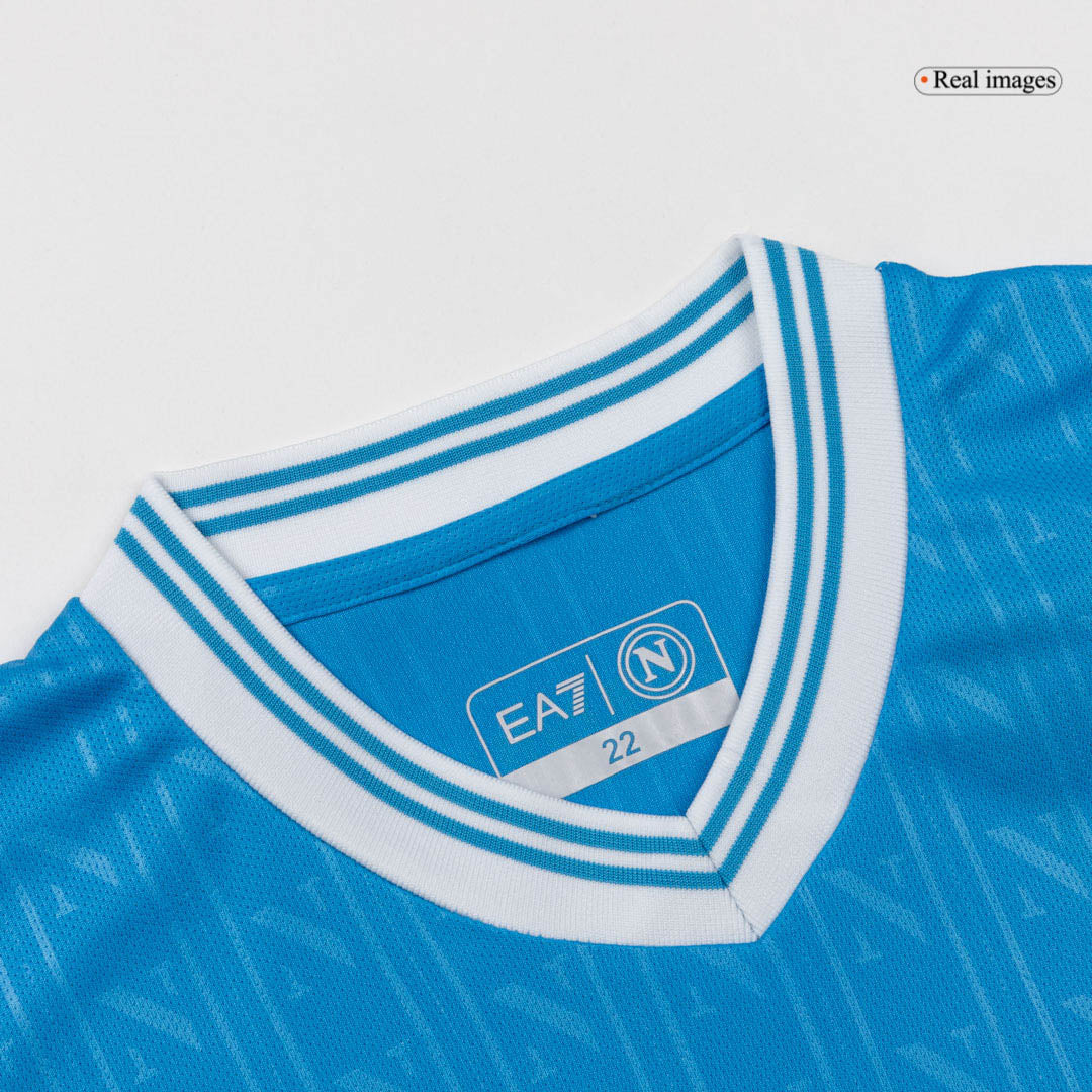 Ensemble Maillot Domicile de Football Napoli 2025/26 pour Enfant