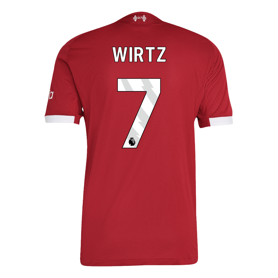 Maillot de football domicile homme WIRTZ #7 Liverpool saison 2025/26 version joueur - Coupe ajustée