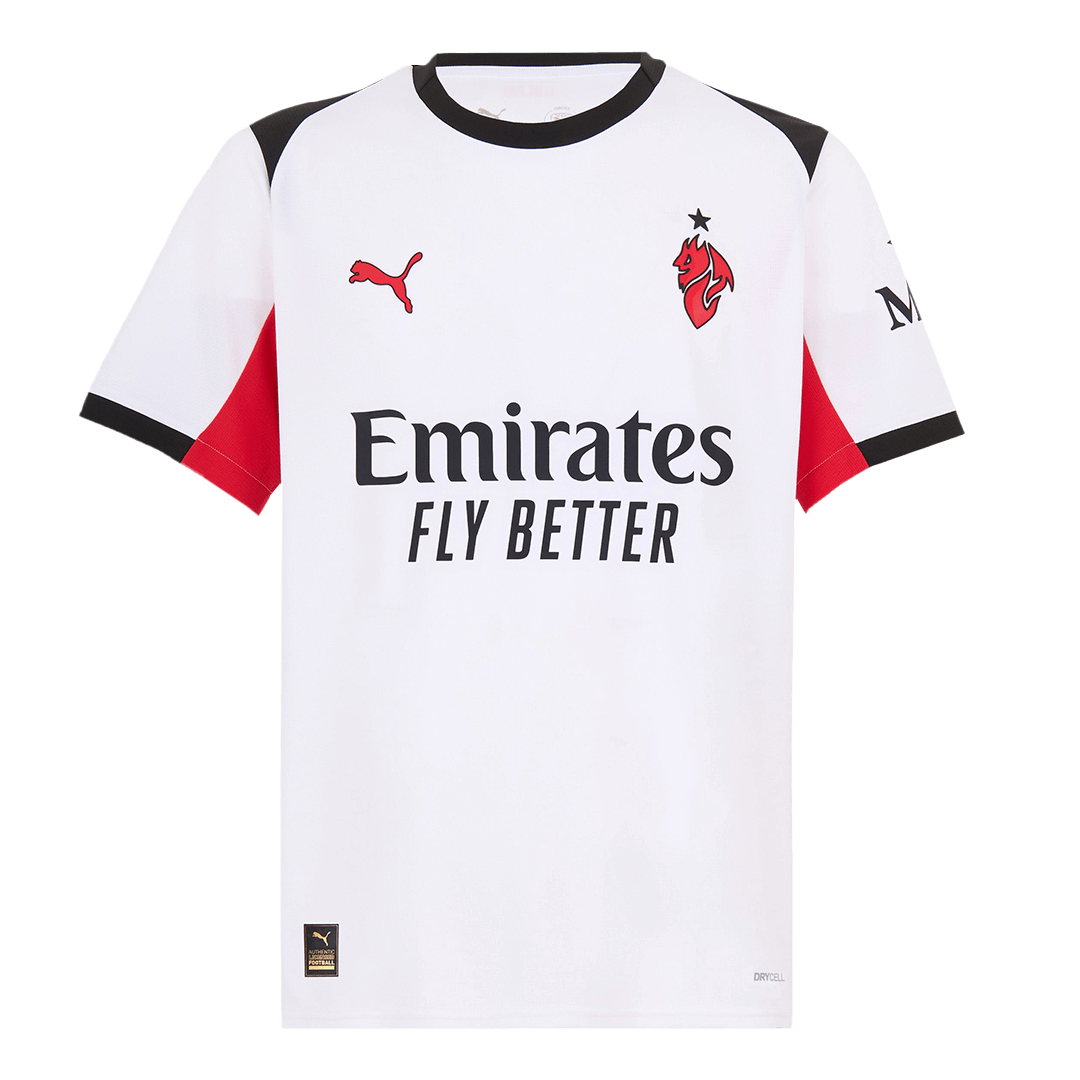 Maillot de football extérieur AC Milan 2025/26 pour homme