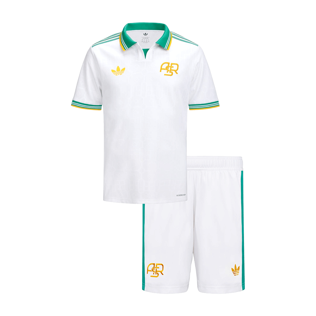 Kit Maillot de Foot Troisième Extérieur AS Roma 2025/26 pour Enfant