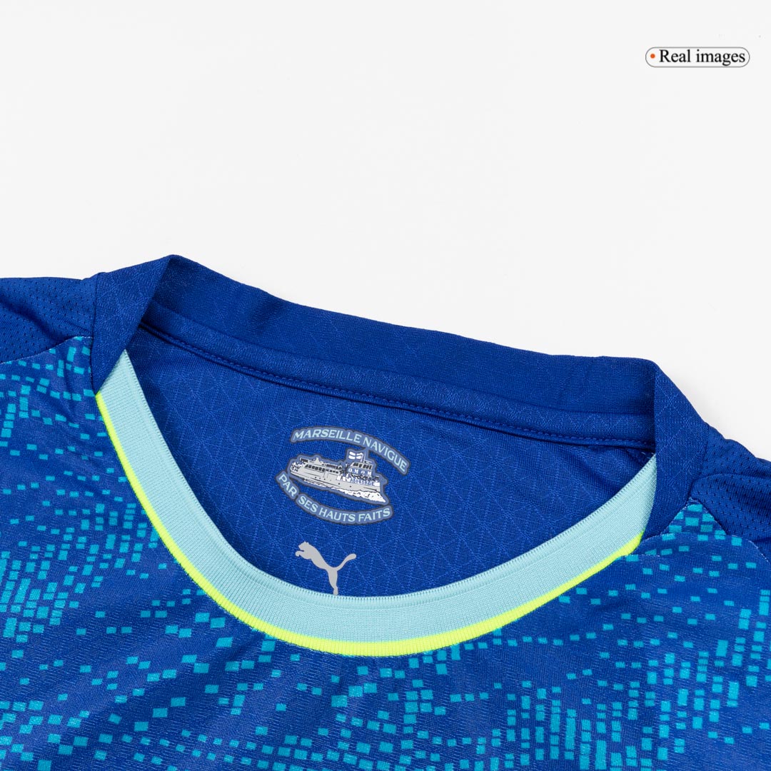 Maillot de Foot Extérieur Troisième Version Joueur Homme OM 2025/26 - Coupe Slim