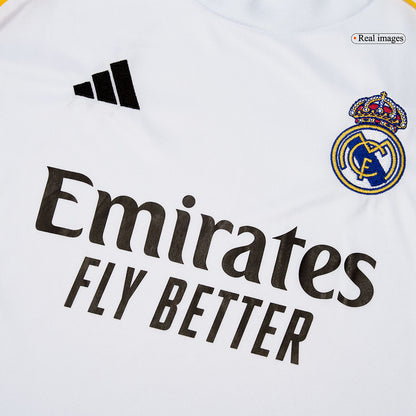 Maillot de football domicile à manches longues Real Madrid 2025/26 pour homme