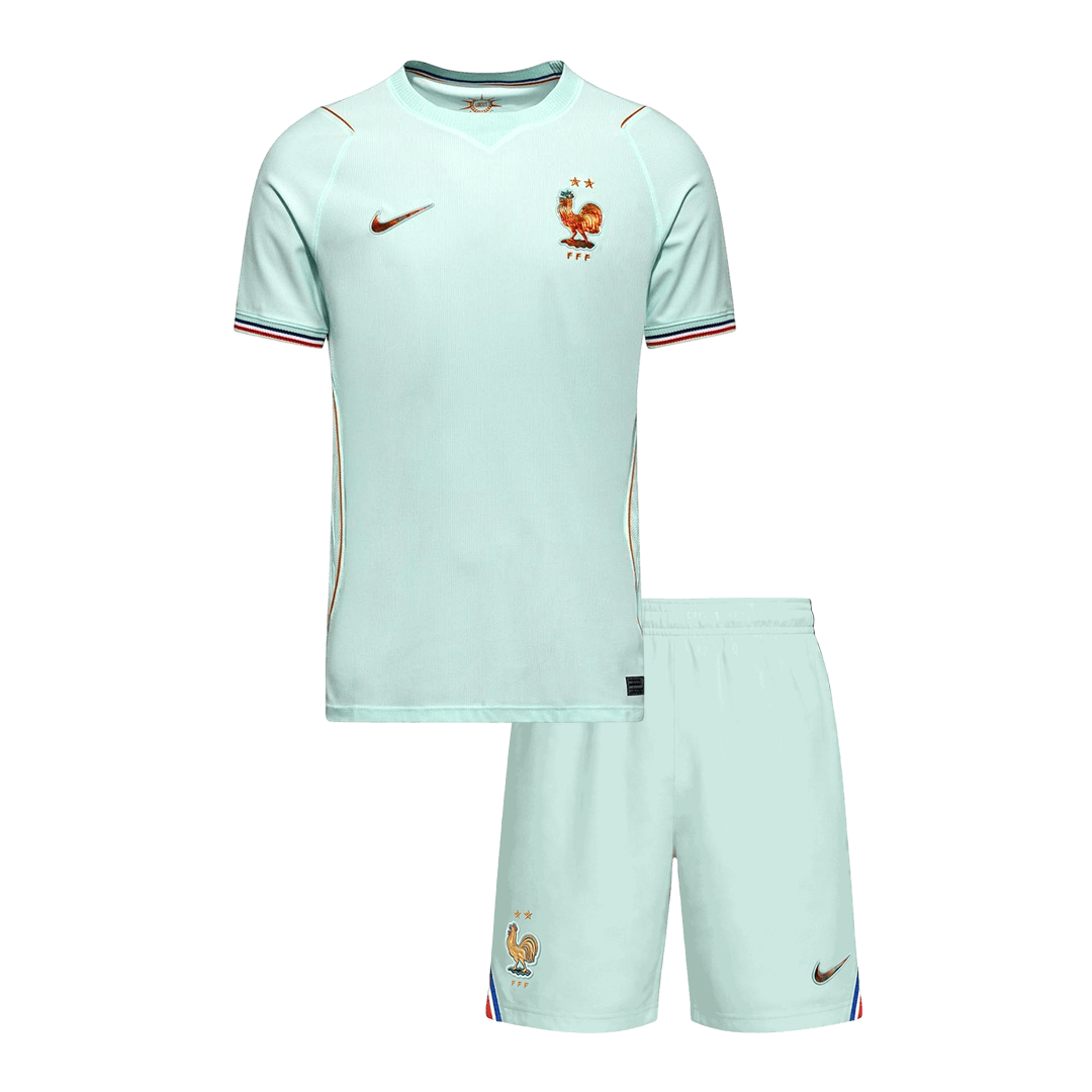 Kit Maillot de Foot Extérieur France Coupe du Monde 2026 Enfant